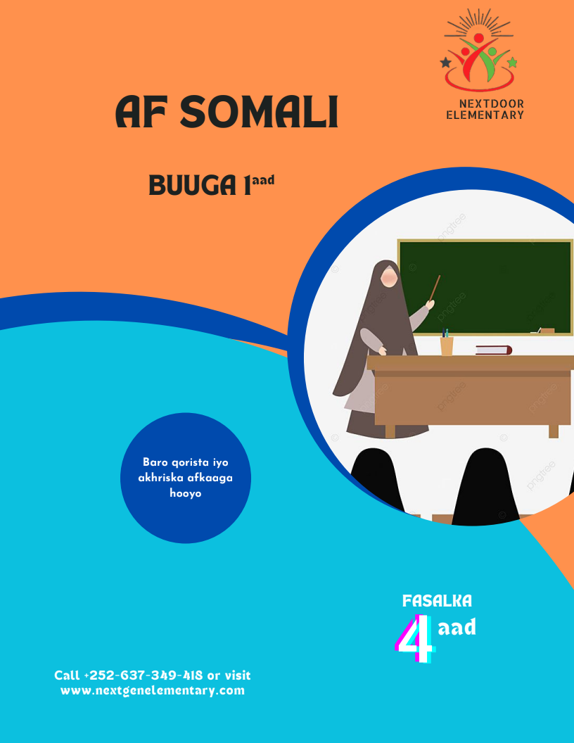 Grade 4 AF Somali Book 1